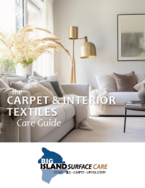Big Island Surface Carpet Care Guide